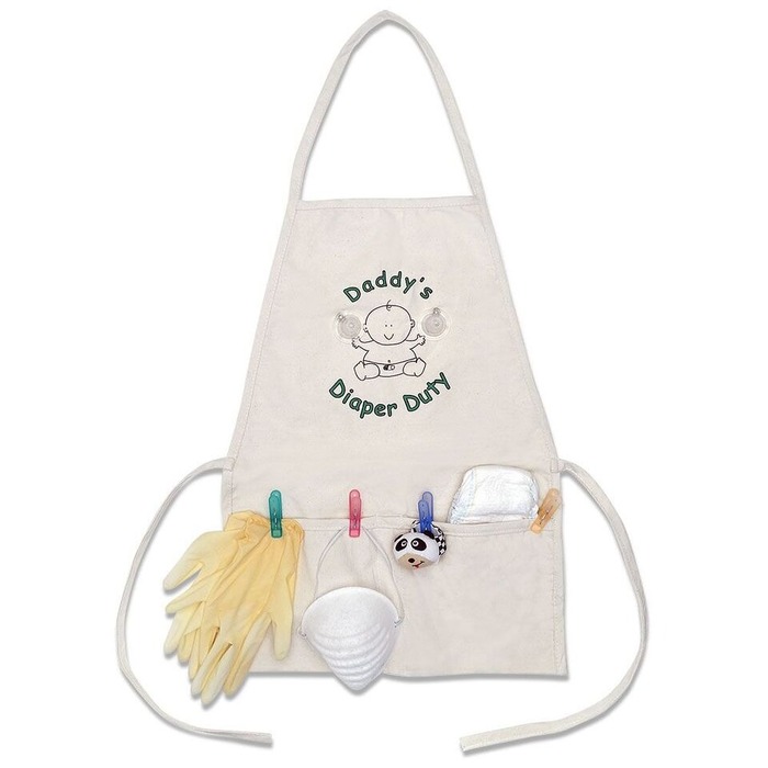 Sentimental gifts for first time dads - Diaper Duty Apron