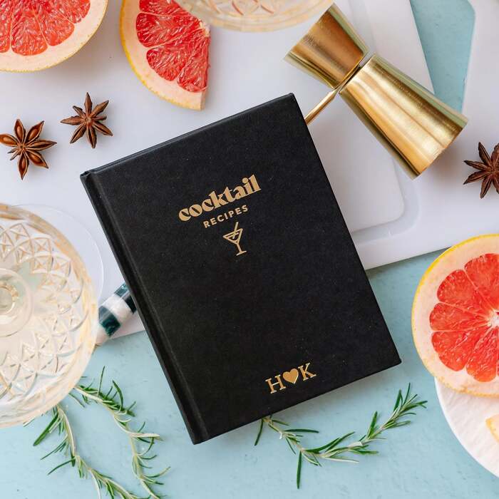 Cocktail book for bride's bachelorette