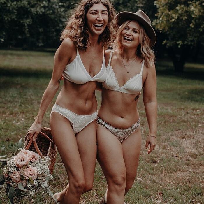 Eco-friendly underwear: classy bachelorette party gifts for bride