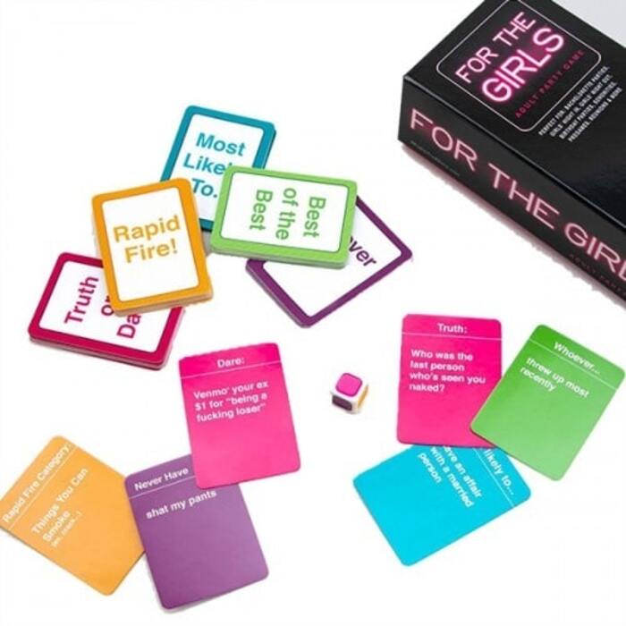 Playful game cards: funny bachelorette gifts for bride