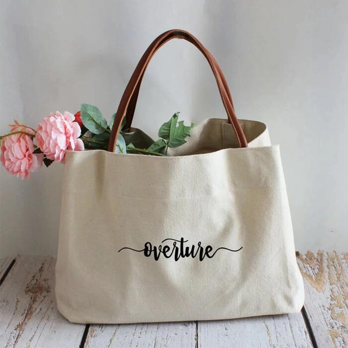 Stylish tote bag for a practical bachelorette present