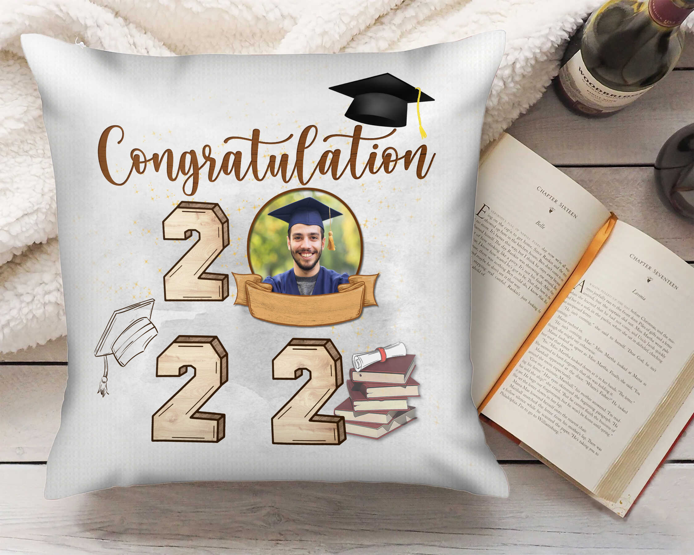 Personalized Graduation Gifts Best Custom Ideas Photo Graduation Pillow For Him Oh Canvas