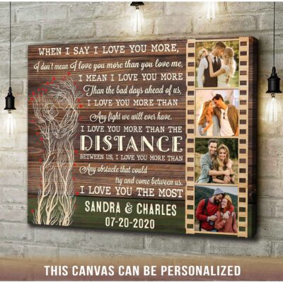 thoughtful gift for her personalized print canvas 01