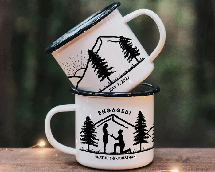 Engaged Couple Mug