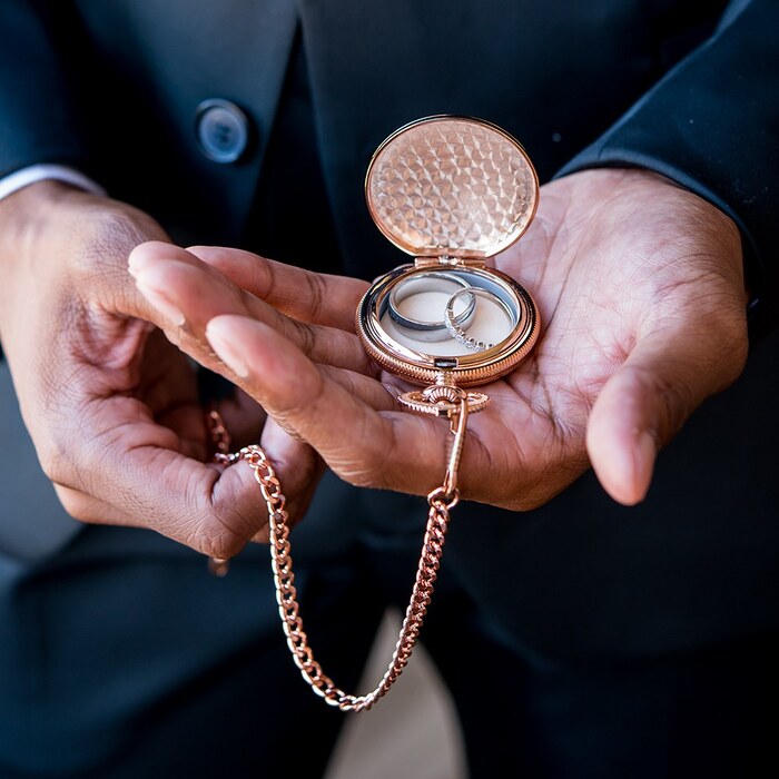 Pocket Wedding Ring Holder