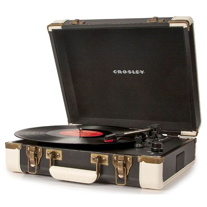 Deluxe Portable Turntable - 70th Wedding Anniversary Gifts