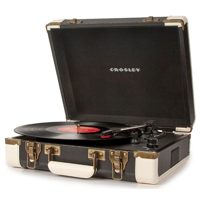 Deluxe Portable Turntable - 70Th Wedding Anniversary Gifts