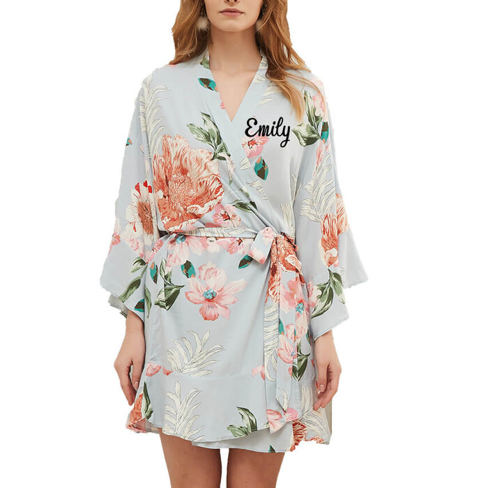 Floral Robe