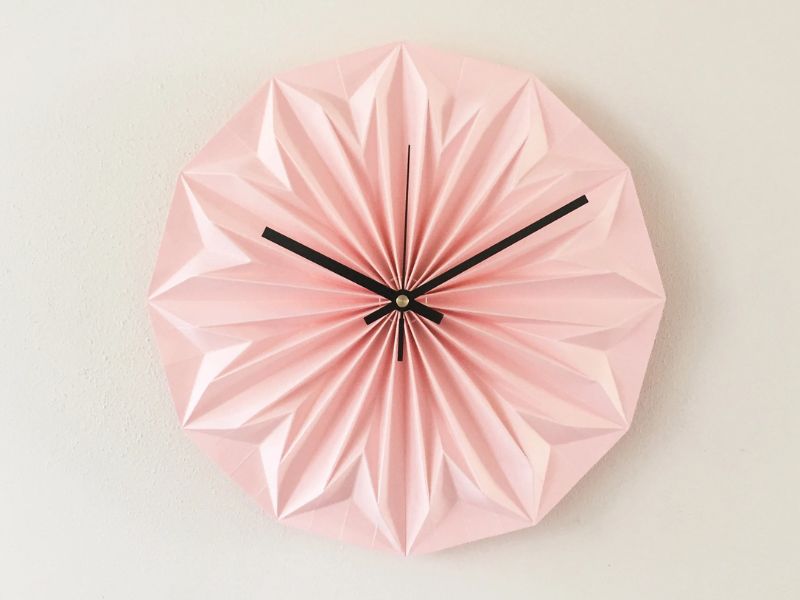 Origami Clock - first year anniversary gifts