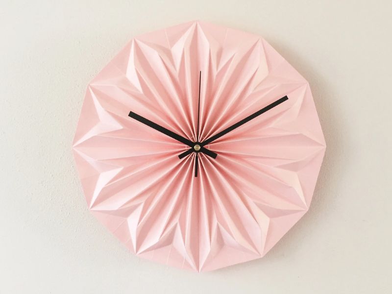 Origami Clock - First Year Anniversary Gifts