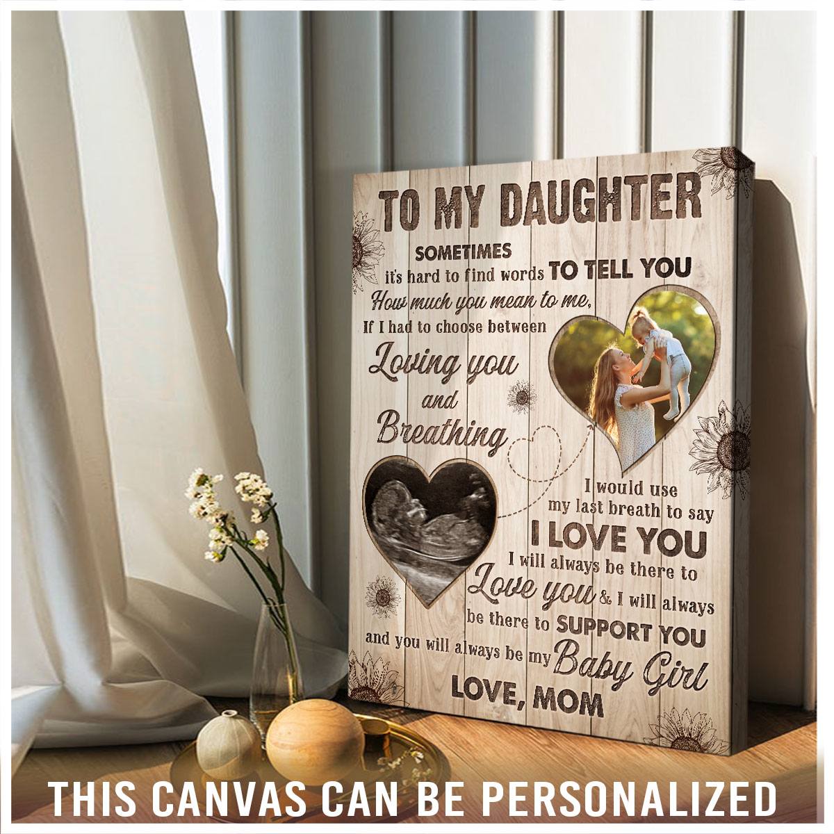 Best Gift For Mom That Has Everything Custom Photo Gift Canvas Print - Oh  Canvas