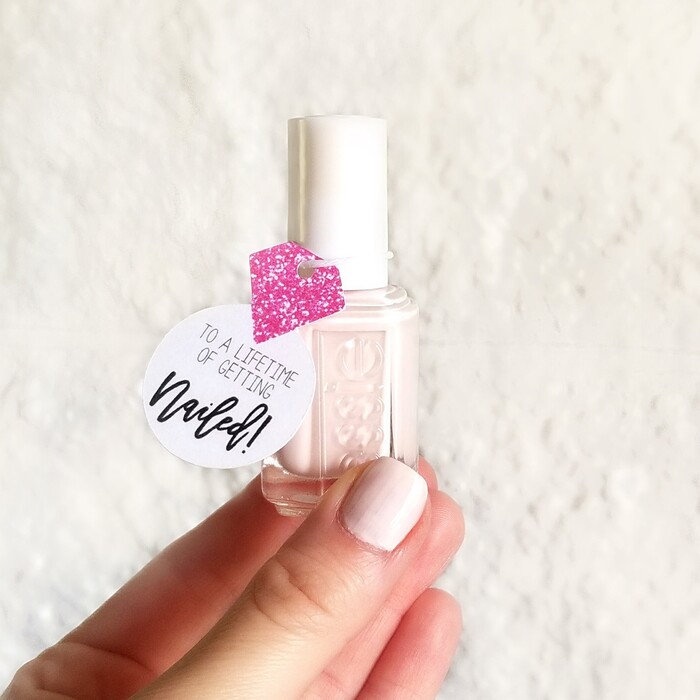 Nail Lacquer Favor - Cheap Bridal Shower Favors