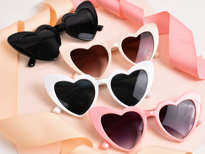 Heart-Shaped Sunglasses - Cheap Bridal Shower Favors