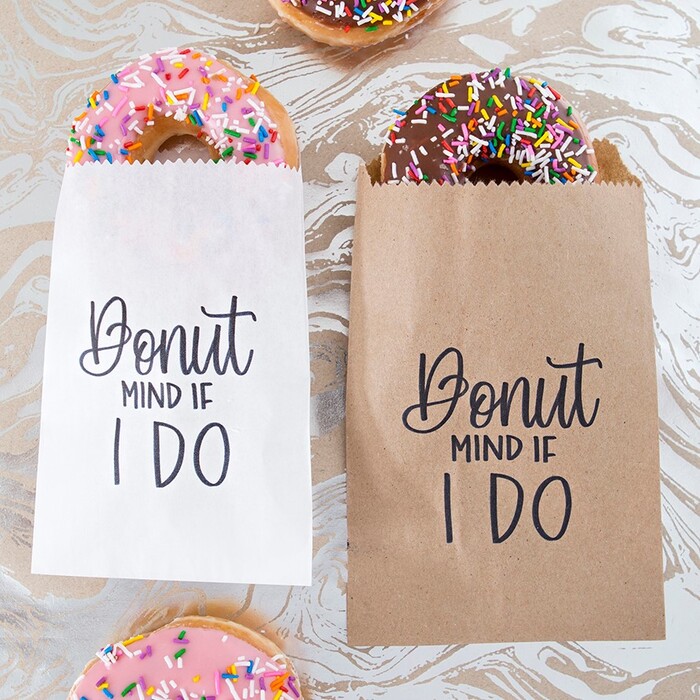 Doughnut Favor - Cheap Bridal Shower Favors