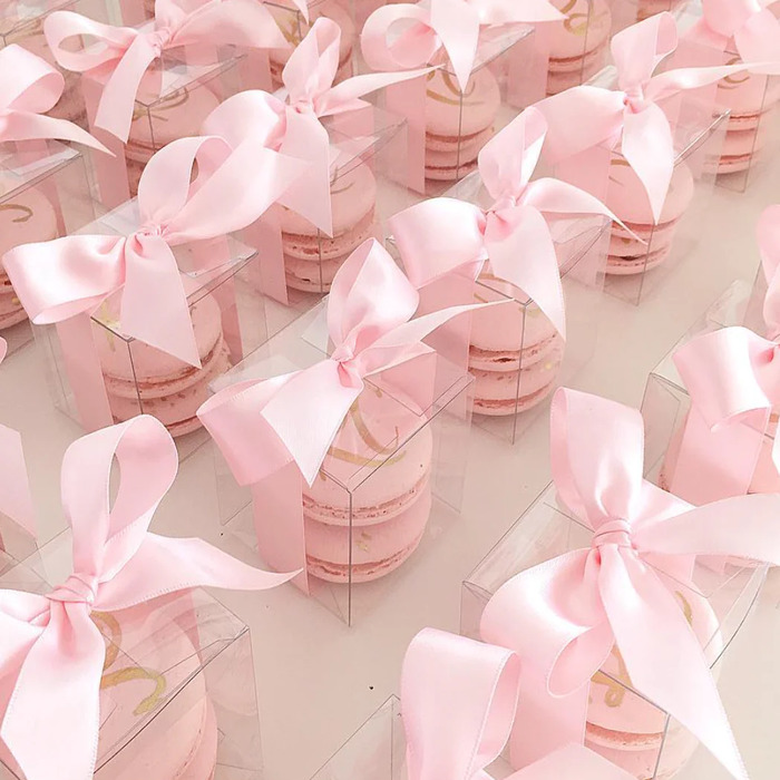 Macaron Favor Box - Cheap Bridal Shower Favor Ideas