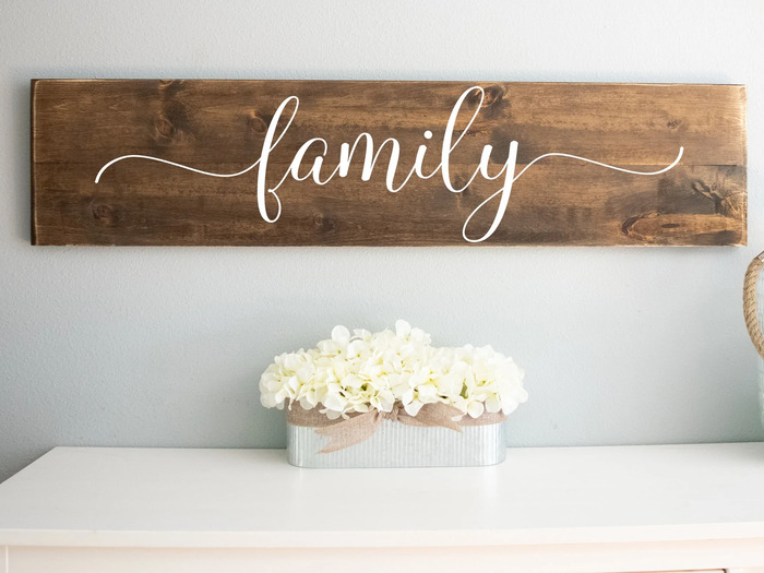 Simple DIY Personalized Sign