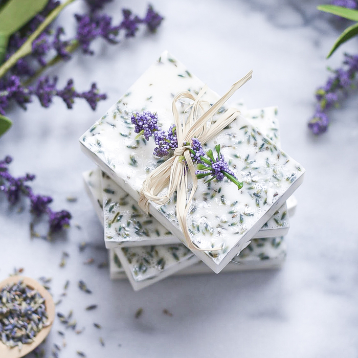 Homemade Lavender Soap