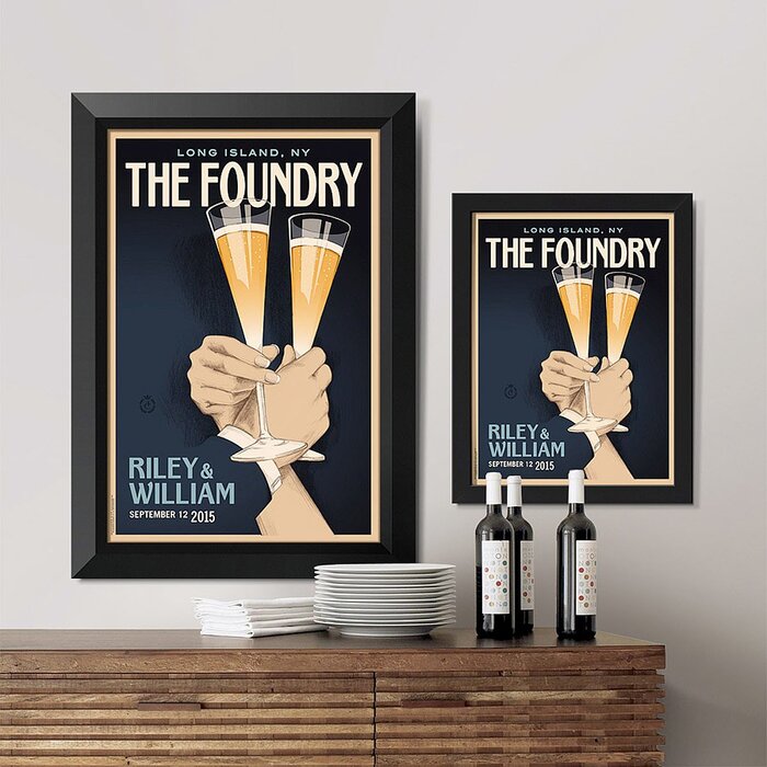 Luxury Bridal Shower Gifts - Art Deco-Inspired Print