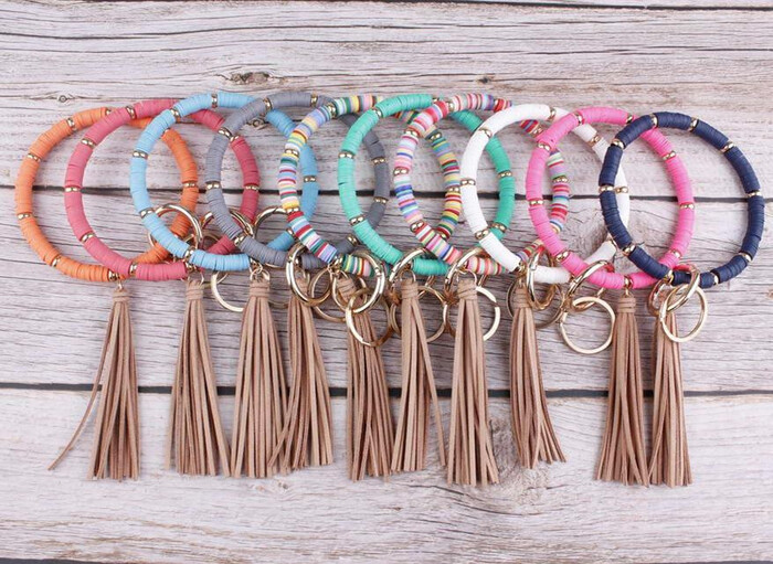 Bangle Keychain Bracelets