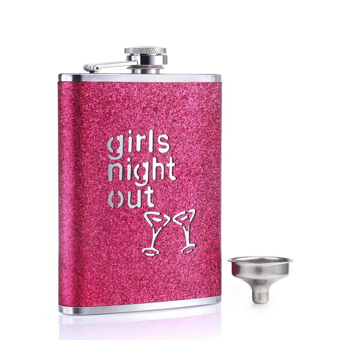 Girls' Night Out Pink Flask