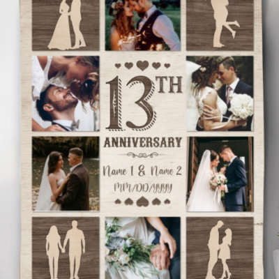 Customized Wedding Anniversary Gifts Blanket For Anniversary Gift Ideas For Couple