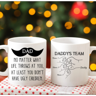 personalized coffee mug for dad