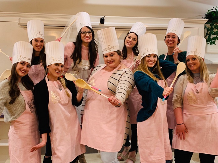 Cheap Bachelorette Party Ideas - Join Cooking Class