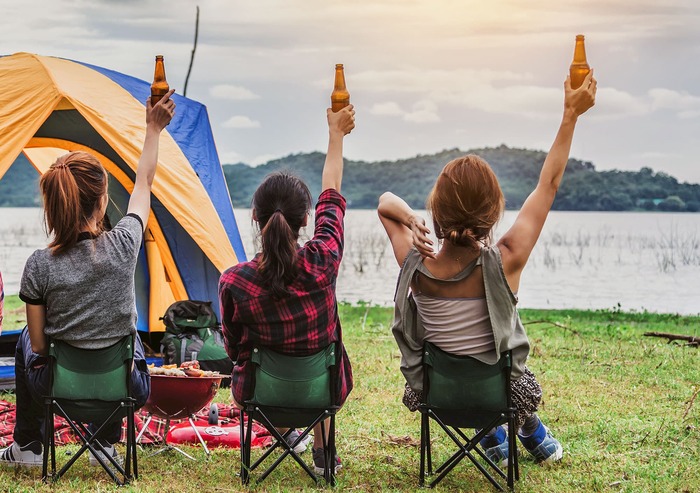 Cheap Bachelorette Party Ideas - Go Camping