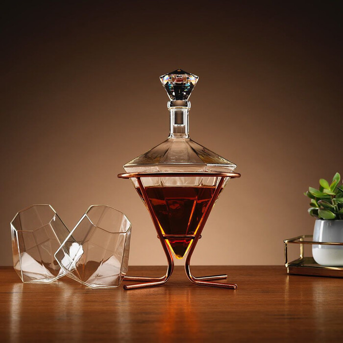 Diamond Decanters