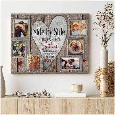 Personalized Gift For Sister From Sister Soul Sister Gift Canvas Print
