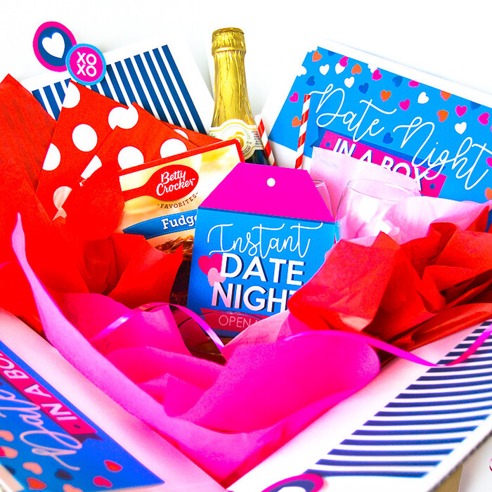 Date Night Gift Basket