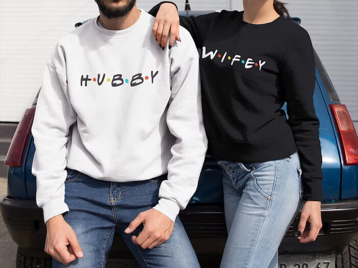 Wifey Hubby Sweatshirt