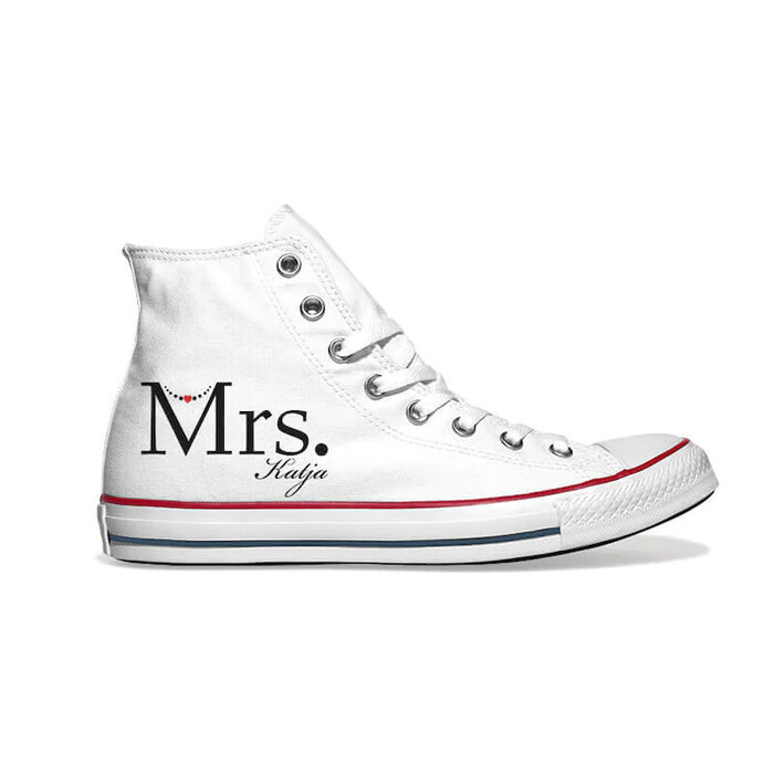 Mrs. Converse Chucks - Personalized Bridal Shower Gifts