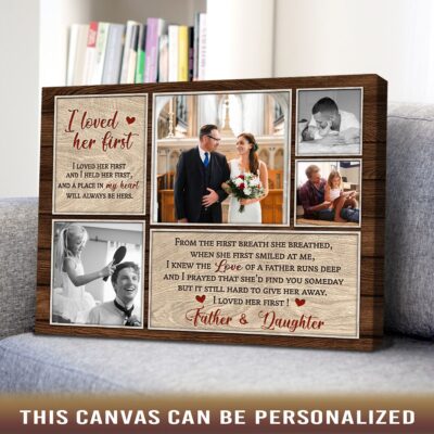 father of the bride wedding gift gift for daughter on wedding day 04