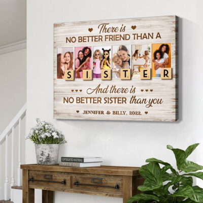 Best Gift For Sister There Is No Better Friend Than Sister 02