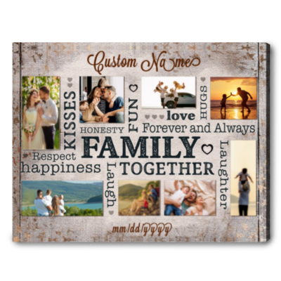 family photo wall collage ideas personalized family gift 01