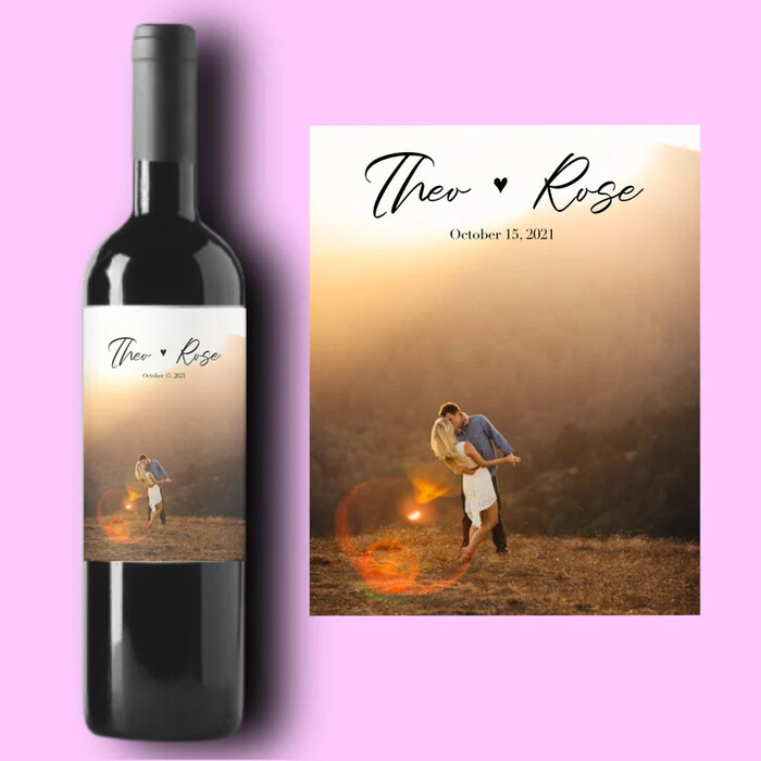 Photo Wine Labels