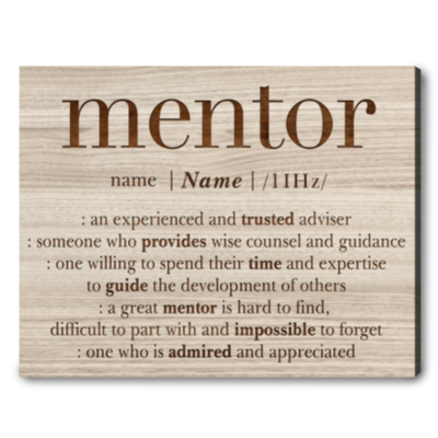 personalized gift for mentor thank you mentor canvas print 01