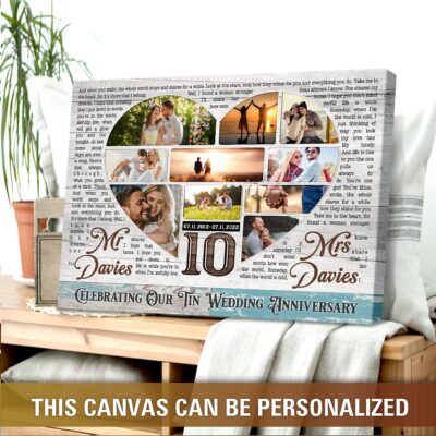 10 years wedding anniversary gift ideas for couple happy 10th wedding anniversary for him for her 03