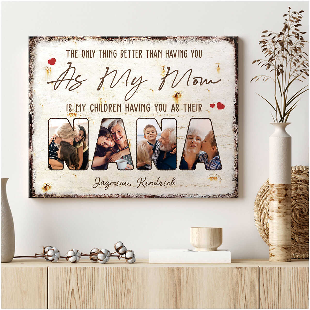 Personalized Gift For Mom, Christmas Gift For Mom From Daughter, I