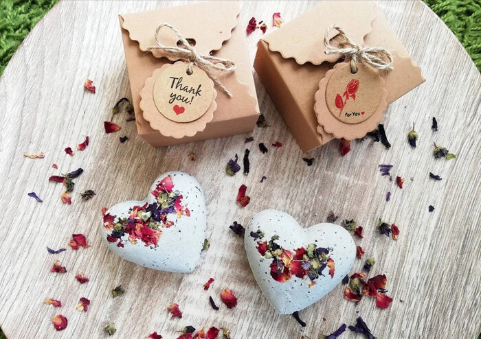 Heart Bath Bombs