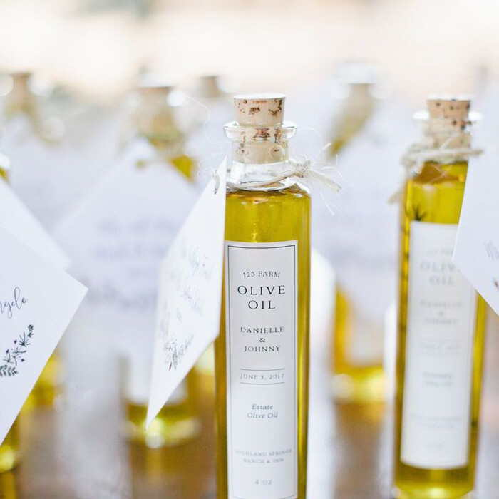 Olive Oil - Bridal Shower Favor Ideas For Guest
