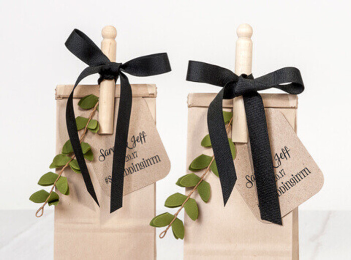 Coffee Favor Bag - bridal shower favor ideas for guest