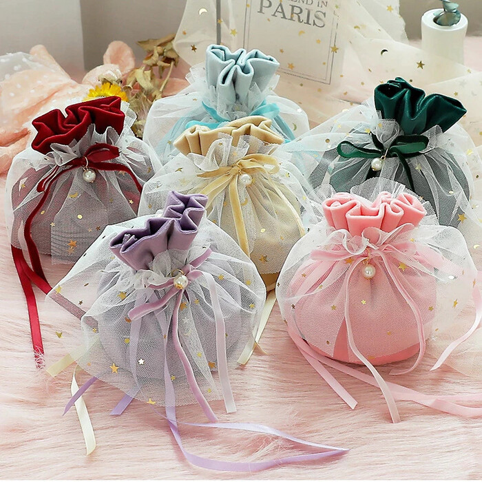 Bridal shower gift bags for online guests