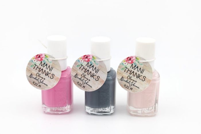 Nail Polish Bridal Favor - bridal shower favors for guest