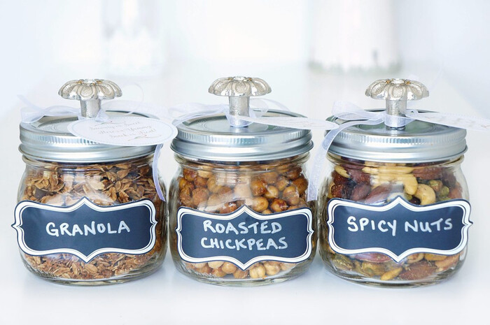 DIY Snack Jars