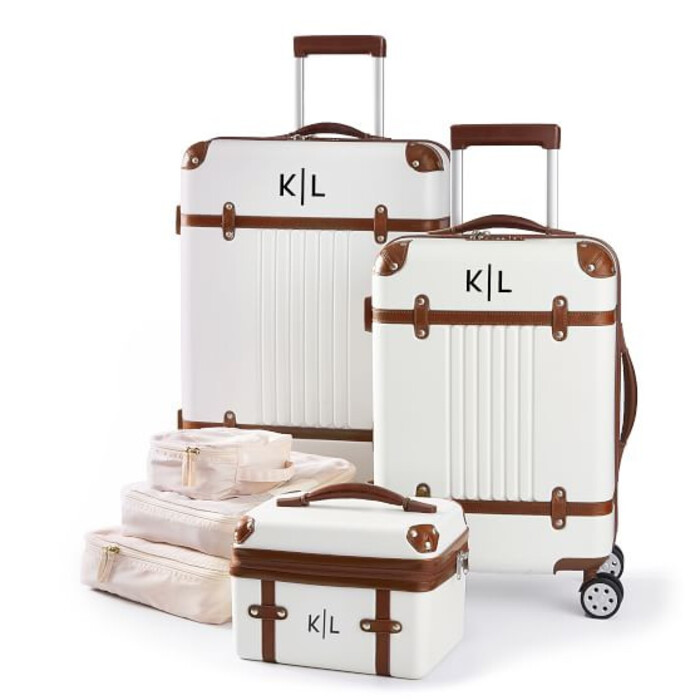 Custom Luggage - unique bridal shower gifts