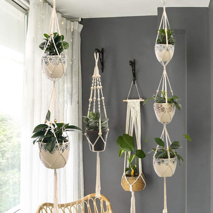 Macrame Hanging Planters 