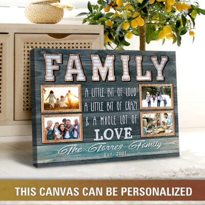 thoughtful christmas gift for family custom family photo canvas wall art 04
