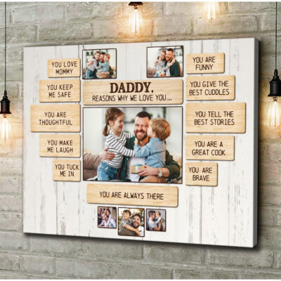 Best Gift For Dad This Christmas Personalized Gift For Dad Canvas Print
